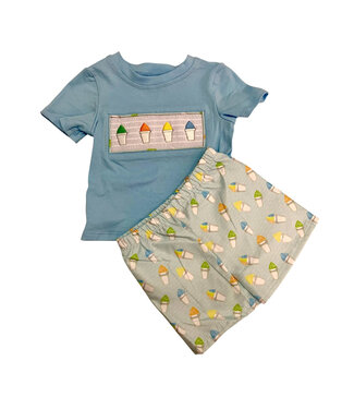 Jolie-Beau Snoball Shirt/Short Set