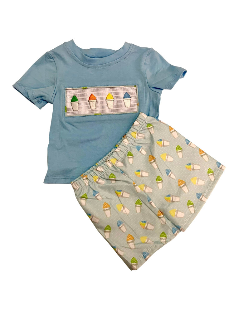 Jolie-Beau Snoball Shirt/Short Set