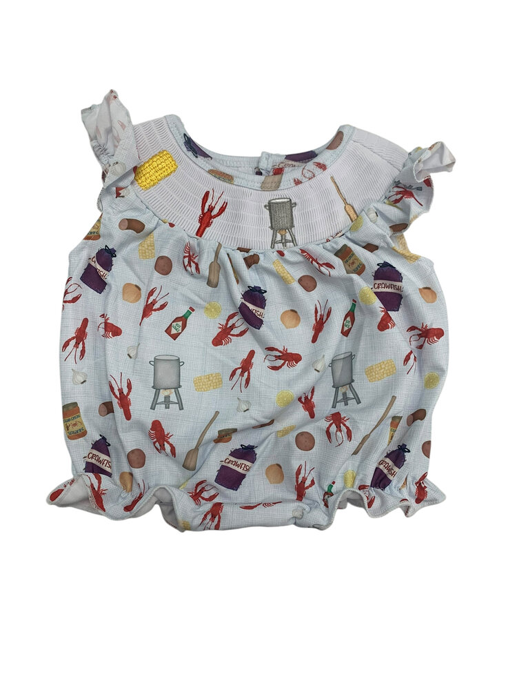 Jolie-Beau Crawfish Smocked Bubble