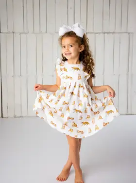 Nola Tawk LSU Tigers Muslin Dress