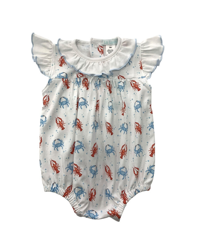 Crabs Pima Ruffle Bubble