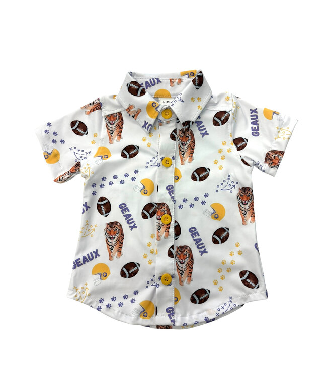 Tiger Collared Shirt