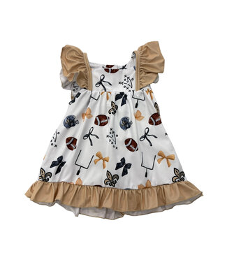 Delta Jax Fleur de Lis Dress