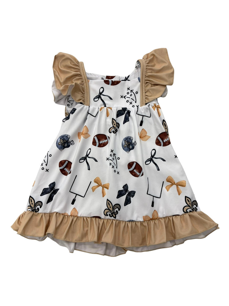 Delta Jax Fleur de Lis Dress