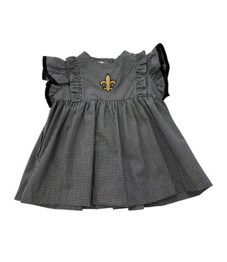 Vive Le Fete Fleur de Lis Ruffle Dress