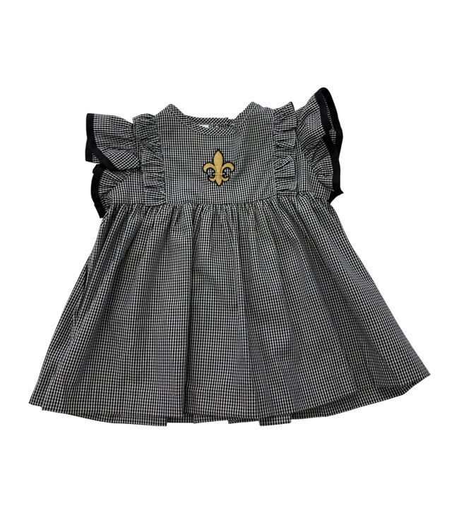 Fleur de Lis Ruffle Dress