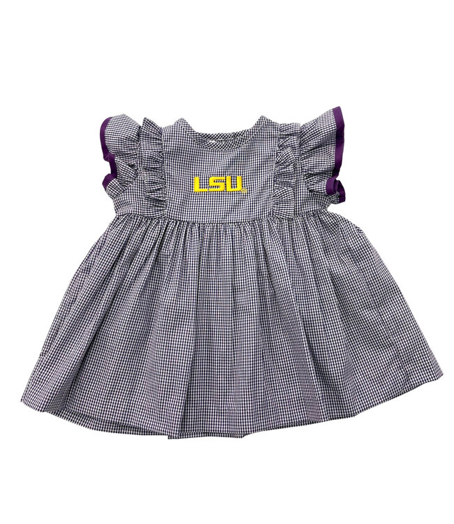 LSU Tigers Ruffle Dress