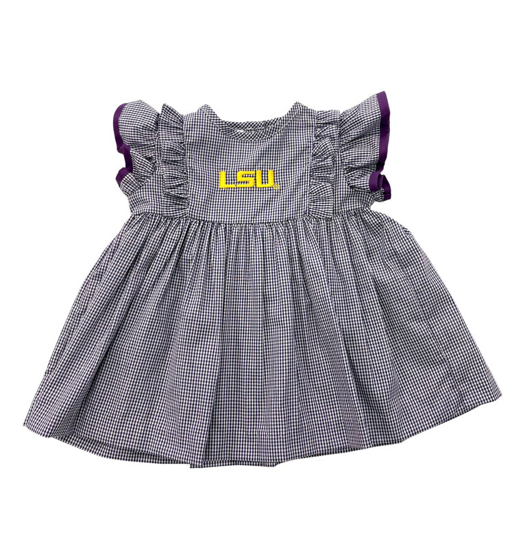 Vive Le Fete LSU Tigers Ruffle Dress
