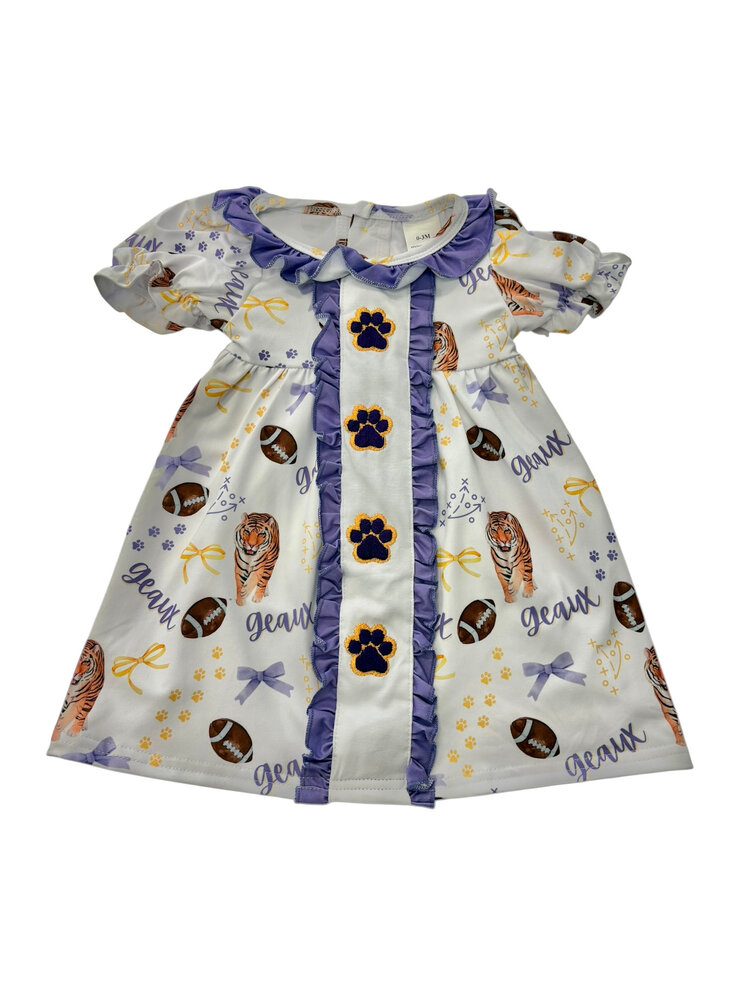 Delta Jax LSU Tiger Paw Dress