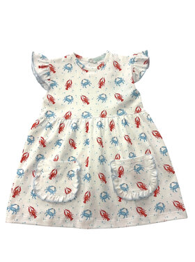 LuLu BeBe Crab & Crawfish Dress