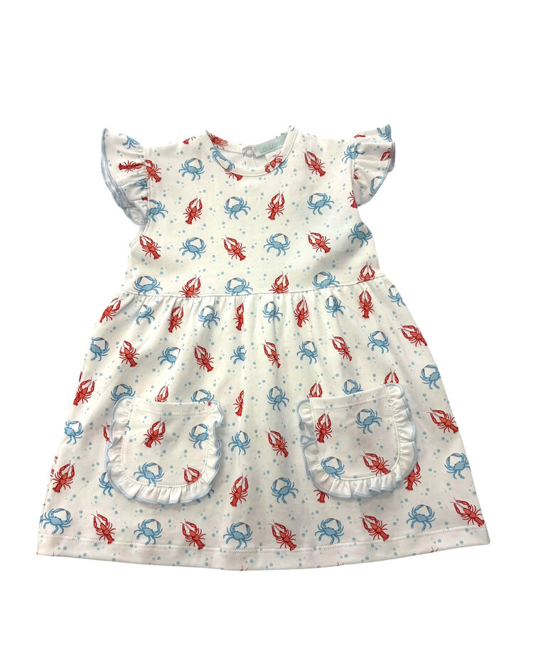 LuLu BeBe Crab & Crawfish Dress