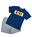 Crayons Smocked SS Shirt/Short Set
