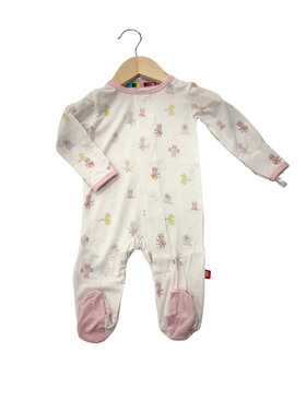 Magnetic Me Pink Baby Beats Modal Footie