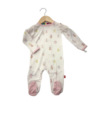 Magnetic Me Pink Baby Beats Modal Footie
