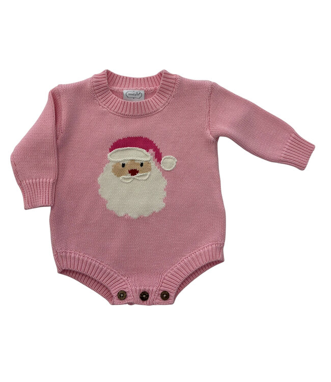 Pink Santa Sweater Bubble
