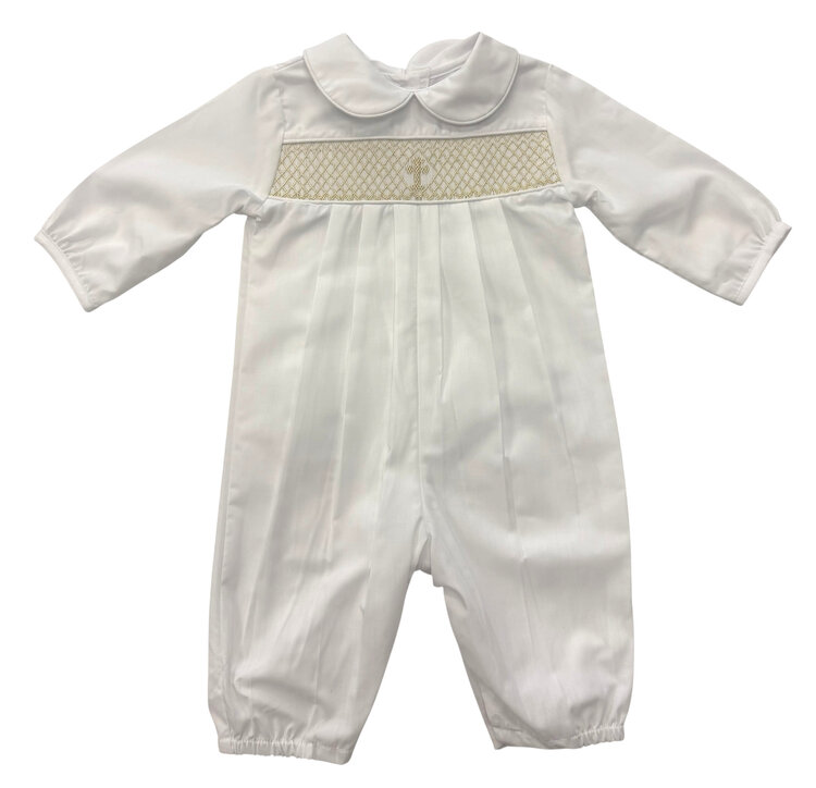 Bailey Boys Ivory Christening Longall