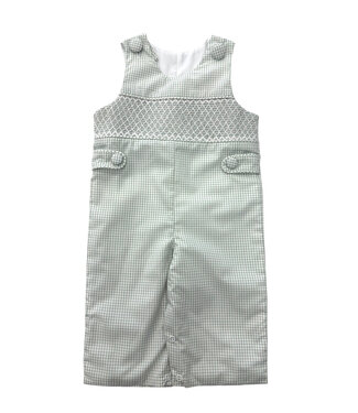 Banana Split Mint Smocked Geo Longall