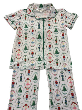Royal Standard Nutcracker Collared Pajama Set