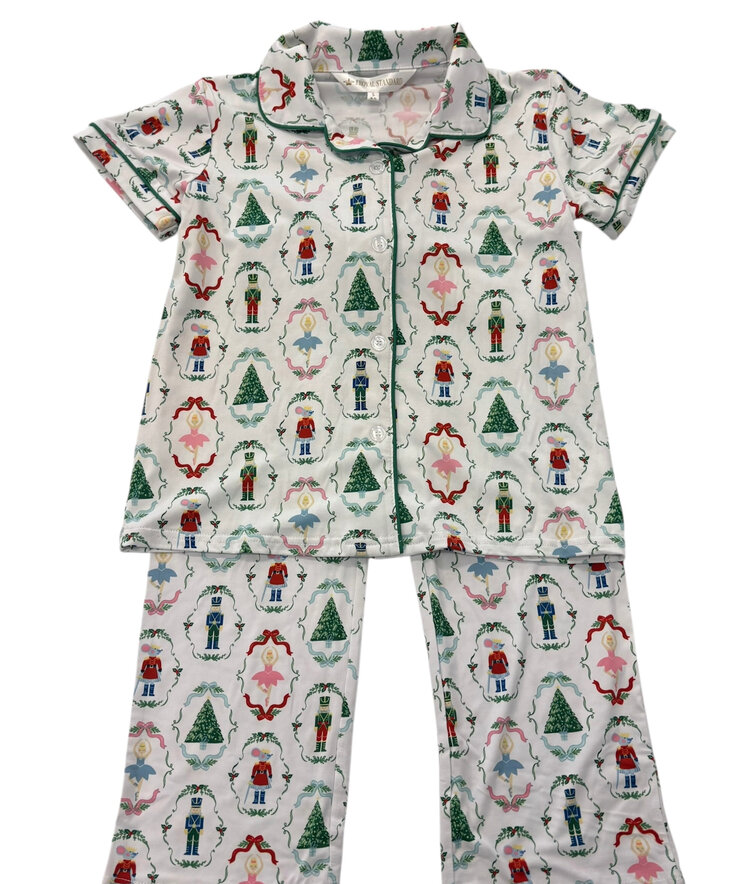 Royal Standard Nutcracker Collared Pajama Set
