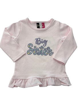 Banana Split Big Sister Long Sleeve Shirt