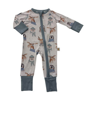 Toast & Jamms Winter Friends Zip Jams