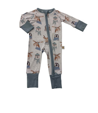Toast & Jamms Winter Friends Zip Jams