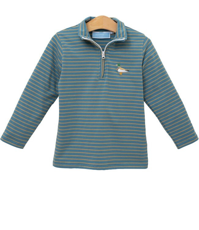 Mallard Embroidery 1/4 Zip Pullover