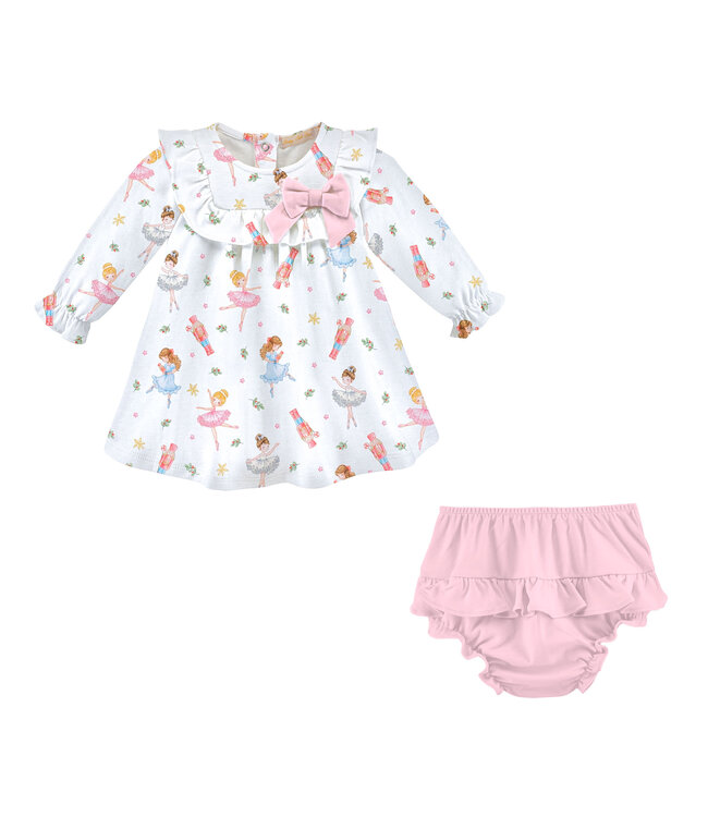 Pink Nutcracker Dress w/ Bow