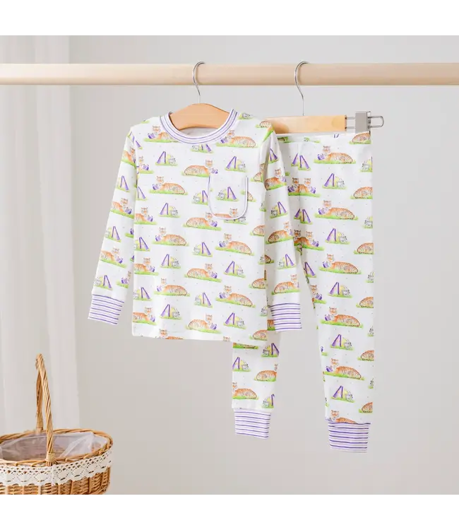 Mascot Mania In Louisiana Pajama