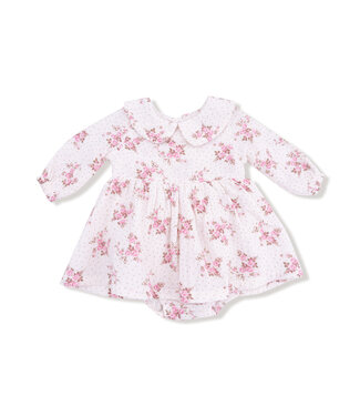 Angel Dear Belle Rosette Dot - LS Bubble w/ Skirt