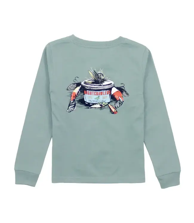 Bait and Tackle LS Shirt - Fog