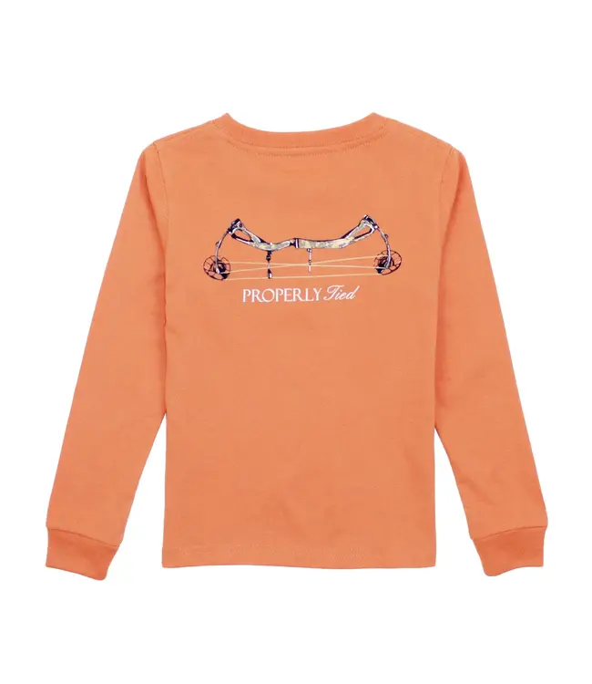 Compound Bow LS Shirt - Mango