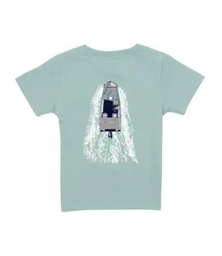 Properly Tied On the Water SS Shirt - Marine Mist