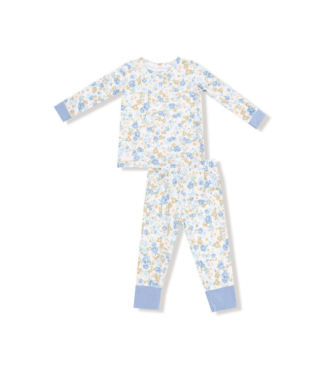 Sweet Rose Calico LS Loungewear Set