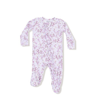 Angel Dear Sweet Dream Florals Zipper Footie