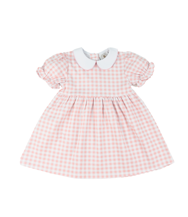 Pink Gingham Collins Dress