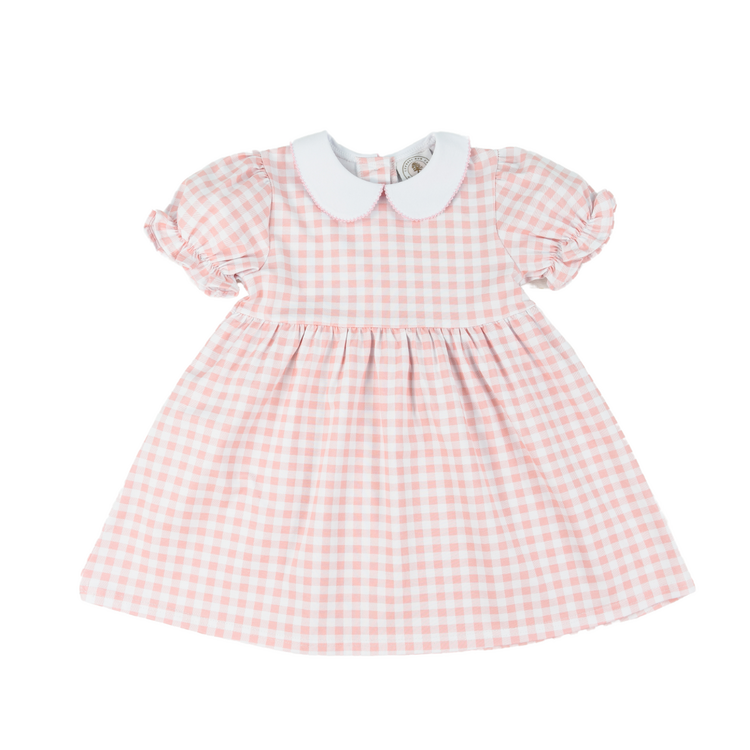 Cypress Row Pink Gingham Collins Dress