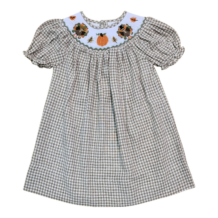 Sweet Dreams Turkey Smocked Dress