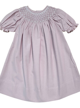 Sweet Dreams Catherine Dusty Pink Smocked Dress