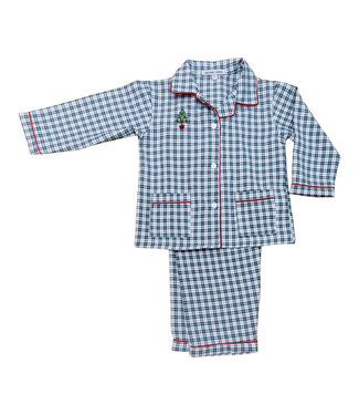 Sweet Dreams Christmas Tree Embroidered Pajamas