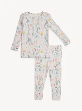 Magnetic Me Shroom Bloom Modal LS Pajama Set