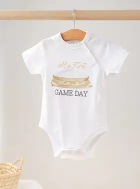 Nola Tawk My First Saints Game Day Onesie