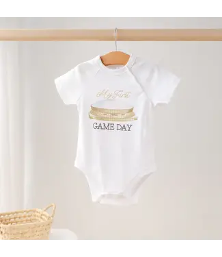 Nola Tawk My First Saints Game Day Onesie