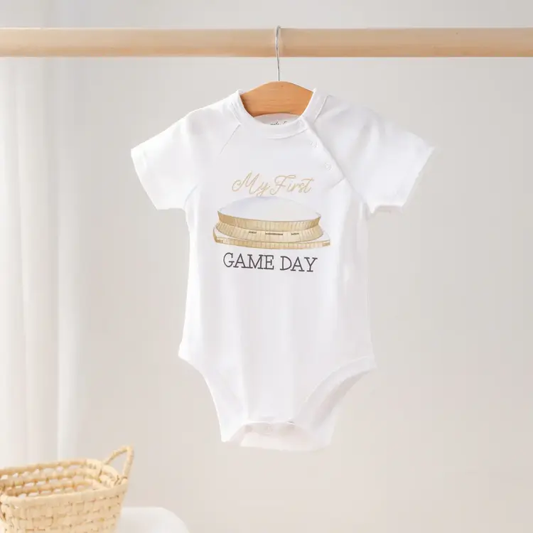 Nola Tawk My First Saints Game Day Onesie