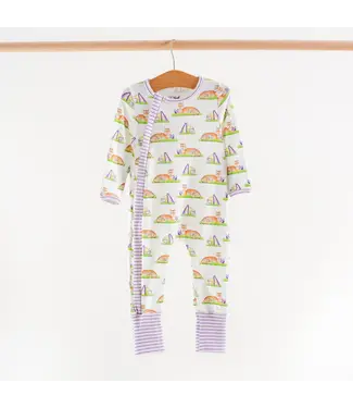 Nola Tawk Mascot Mania Zip-Up Pajama