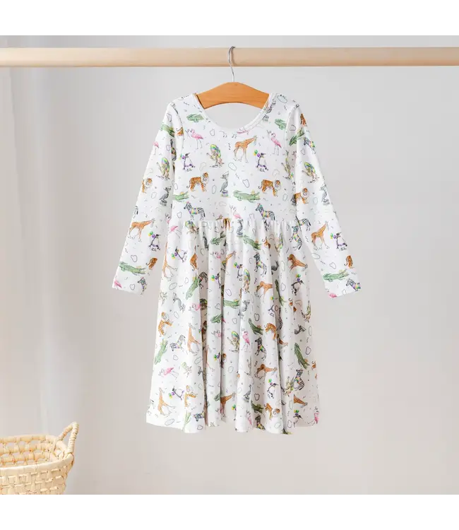 Zoo Krewe Twirl Dress