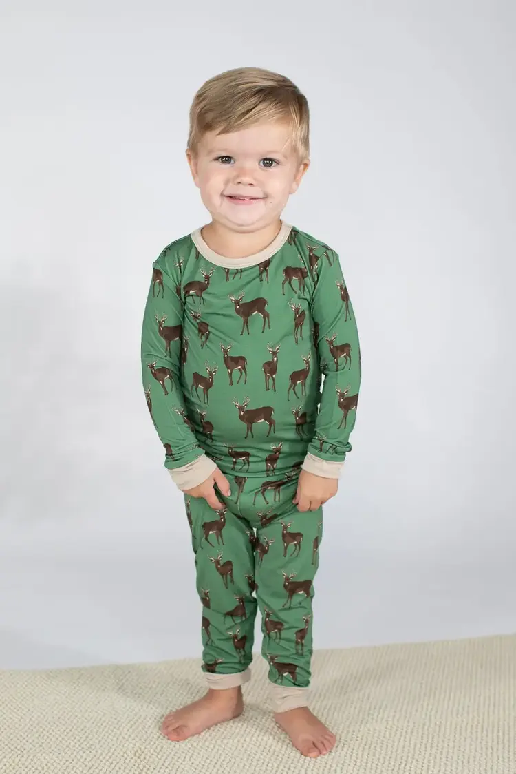 Goosies Deer LS Pajamas