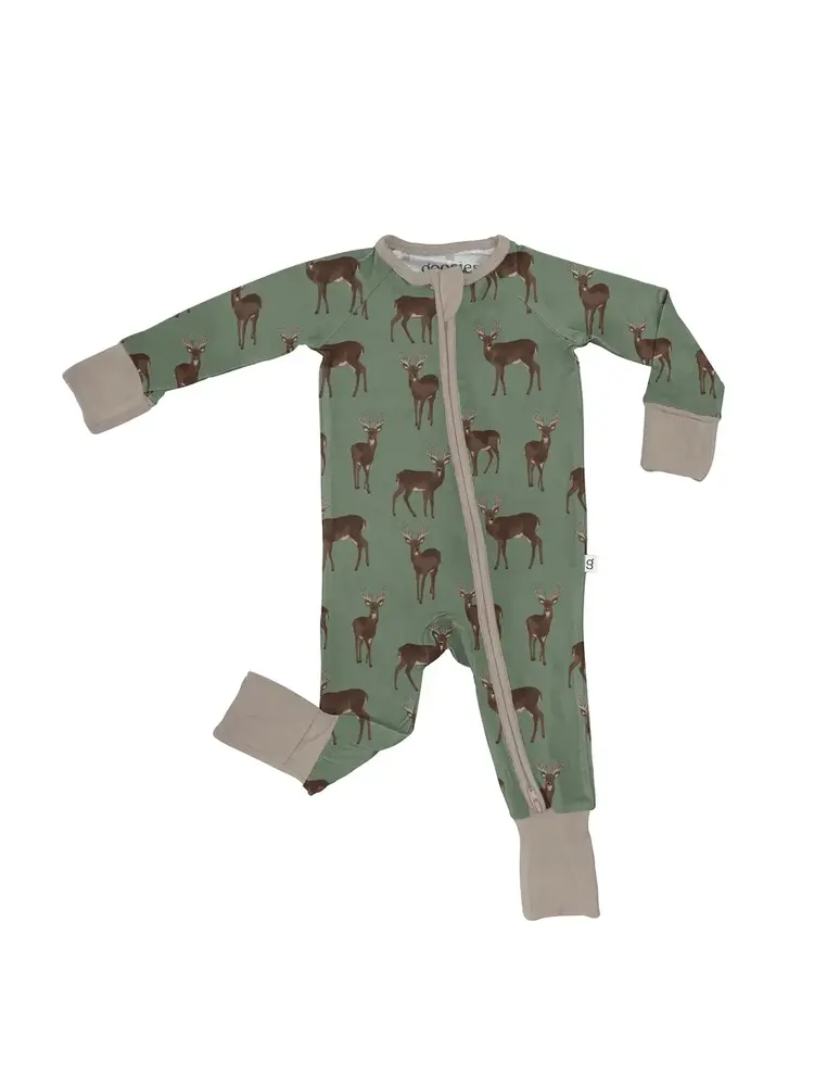 Goosies Deer Zipper Pajama