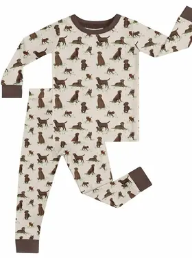 Goosies Chocolate Labs LS Pajamas