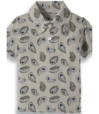 Goosies Coastal Oysters SS Polo Shirt